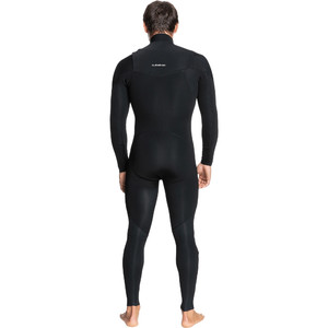 2022 Quiksilver Hombres Everyday Sessions 3/2mm Chest Zip Gbs Neopreno EQYW103122 - Black